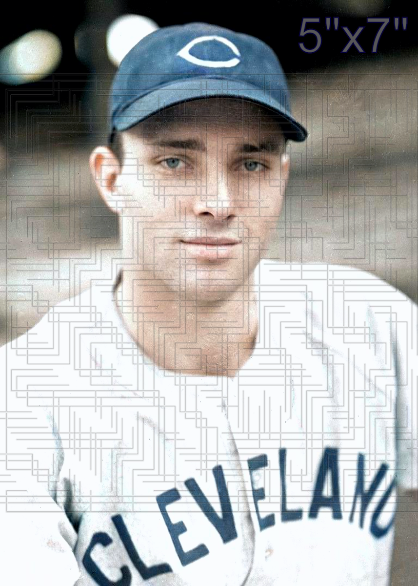 Jim Hegan - 1941 Cleveland Indians - choose a size & style