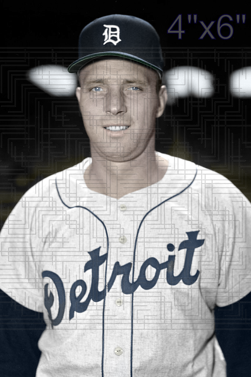 Jim Hegan - 1958 Detroit Tigers - choose a size & style