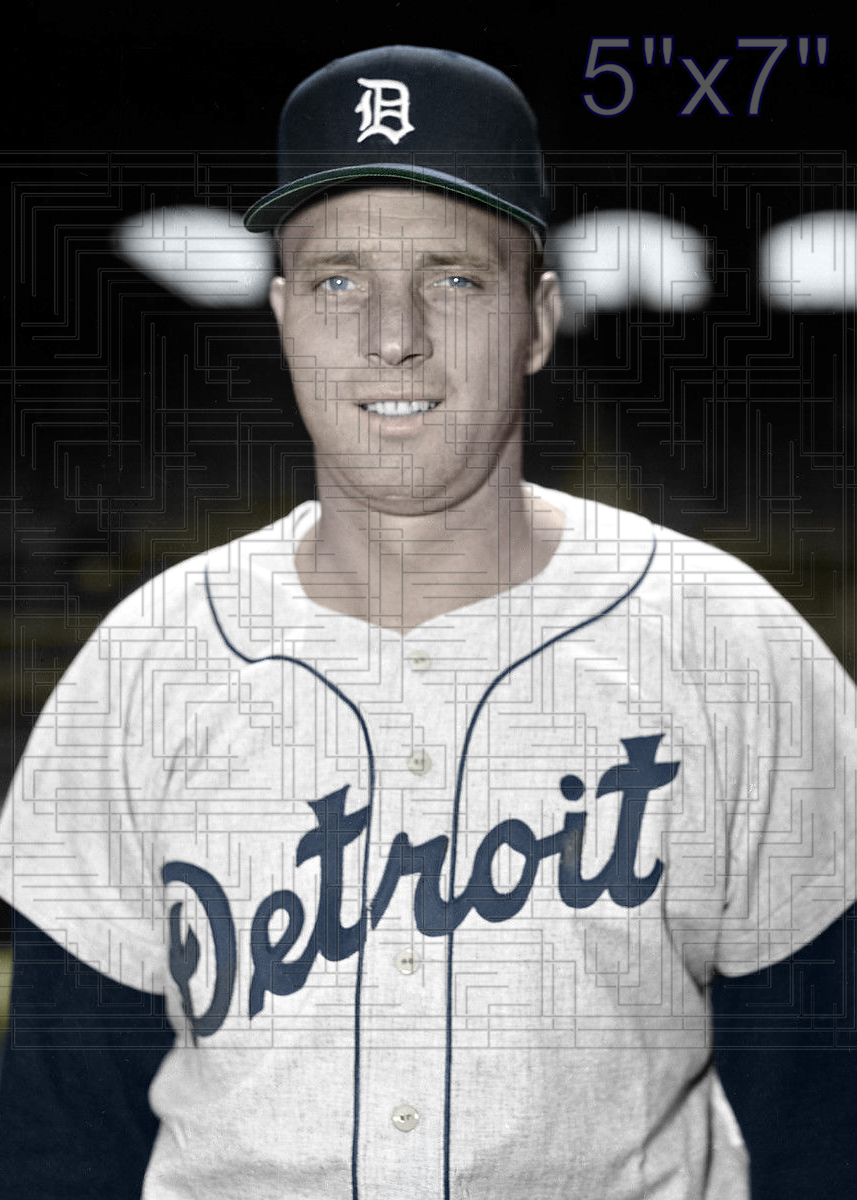 Jim Hegan - 1958 Detroit Tigers - choose a size & style