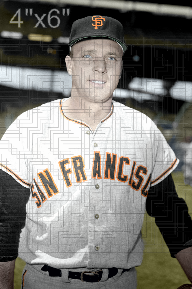 Jim Hegan - 1959 San Francisco Giants - choose a size & style