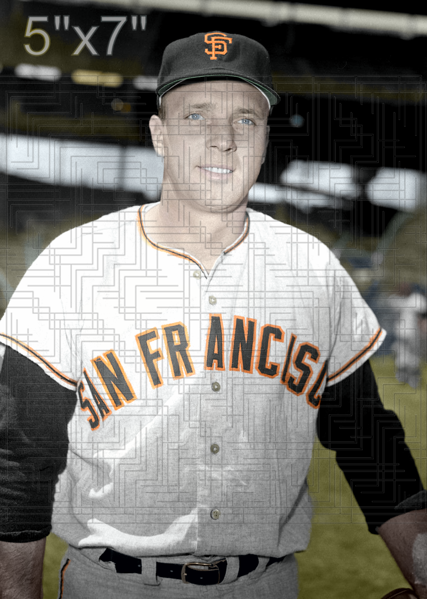 Jim Hegan - 1959 San Francisco Giants - choose a size & style
