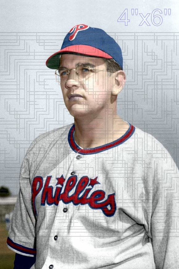 Jim Konstanty - 1948-49 Philadelphia Phillies - choose a size & style