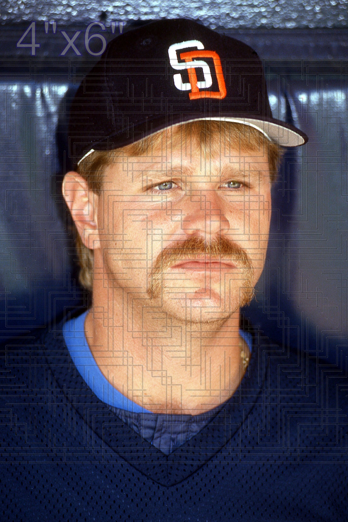 Jim Lewis - 1991 San Diego Padres - choose a size & style