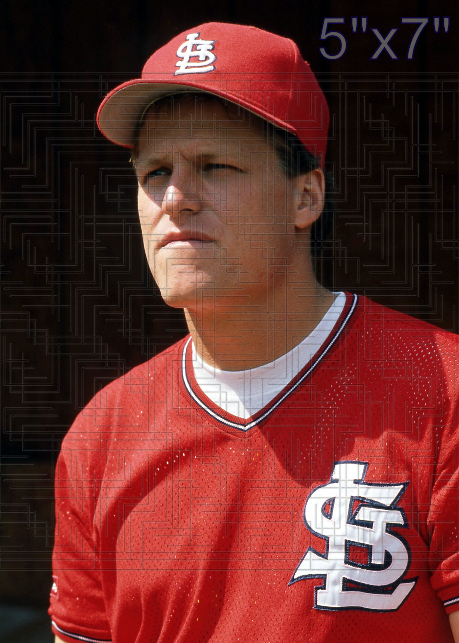 Jim Lindeman - 1987 St. Louis Cardinals - choose a size & style