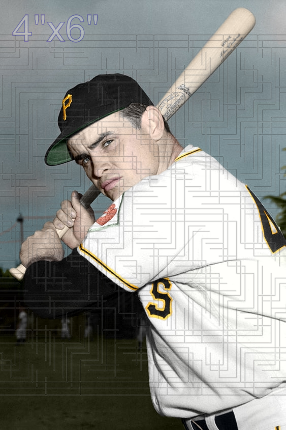 Jim Mangan - 1952 Pittsburgh Pirates - choose a size & style