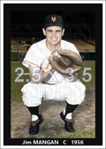 Jim Mangan - 1956 New York Giants - choose a size & style