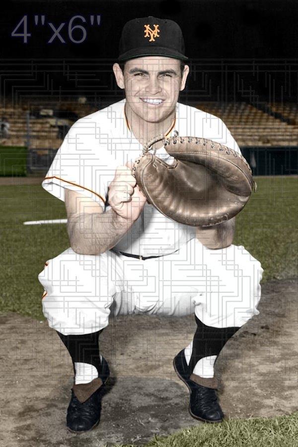Jim Mangan - 1956 New York Giants - choose a size & style