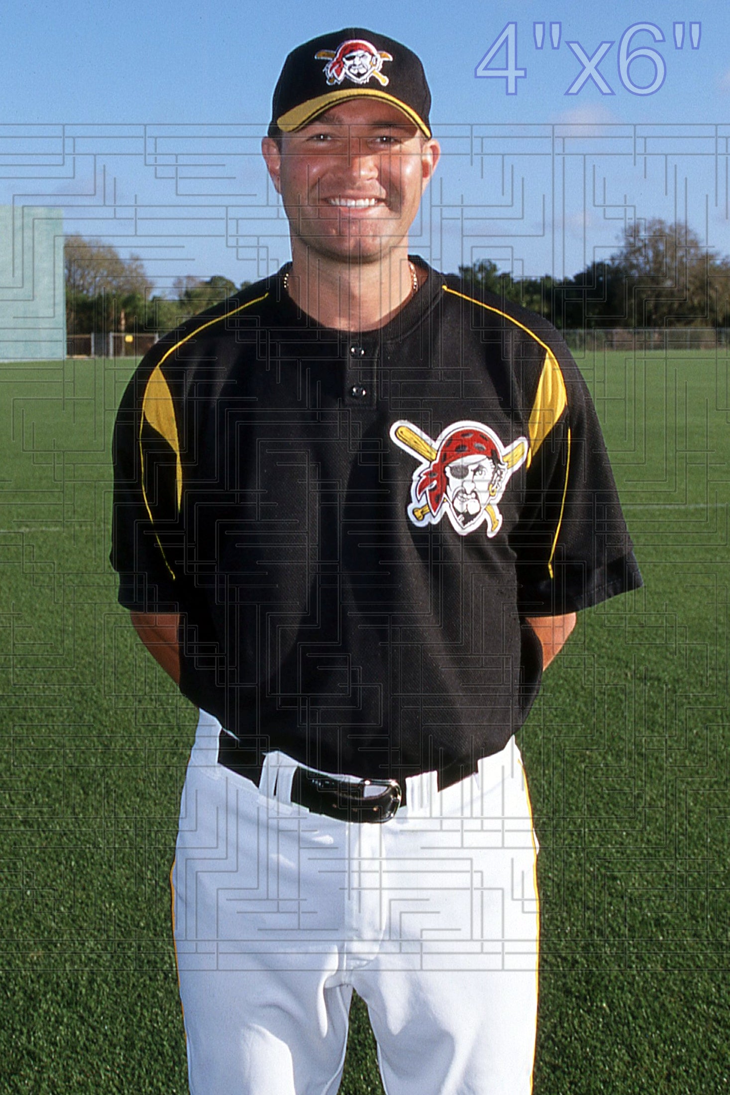 Jim Mann - 2003 Pittsburgh Pirates - choose a size & style