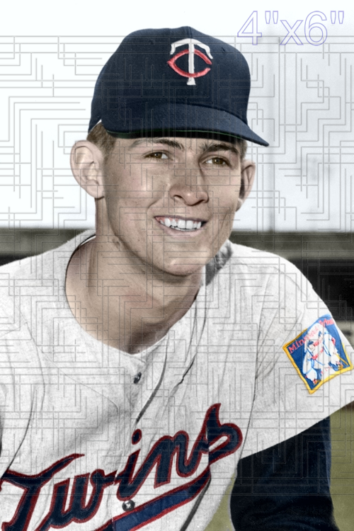 Jim Manning - 1962 Minnesota Twins - choose a size & style