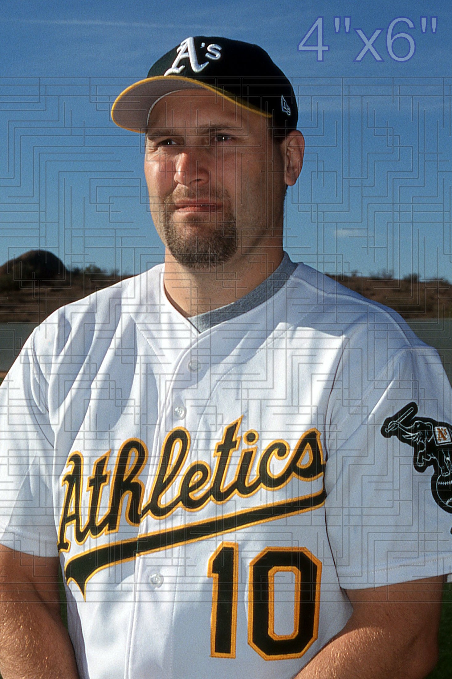 Jim Mecir - 2002 Oakland Athletics - choose a size & style