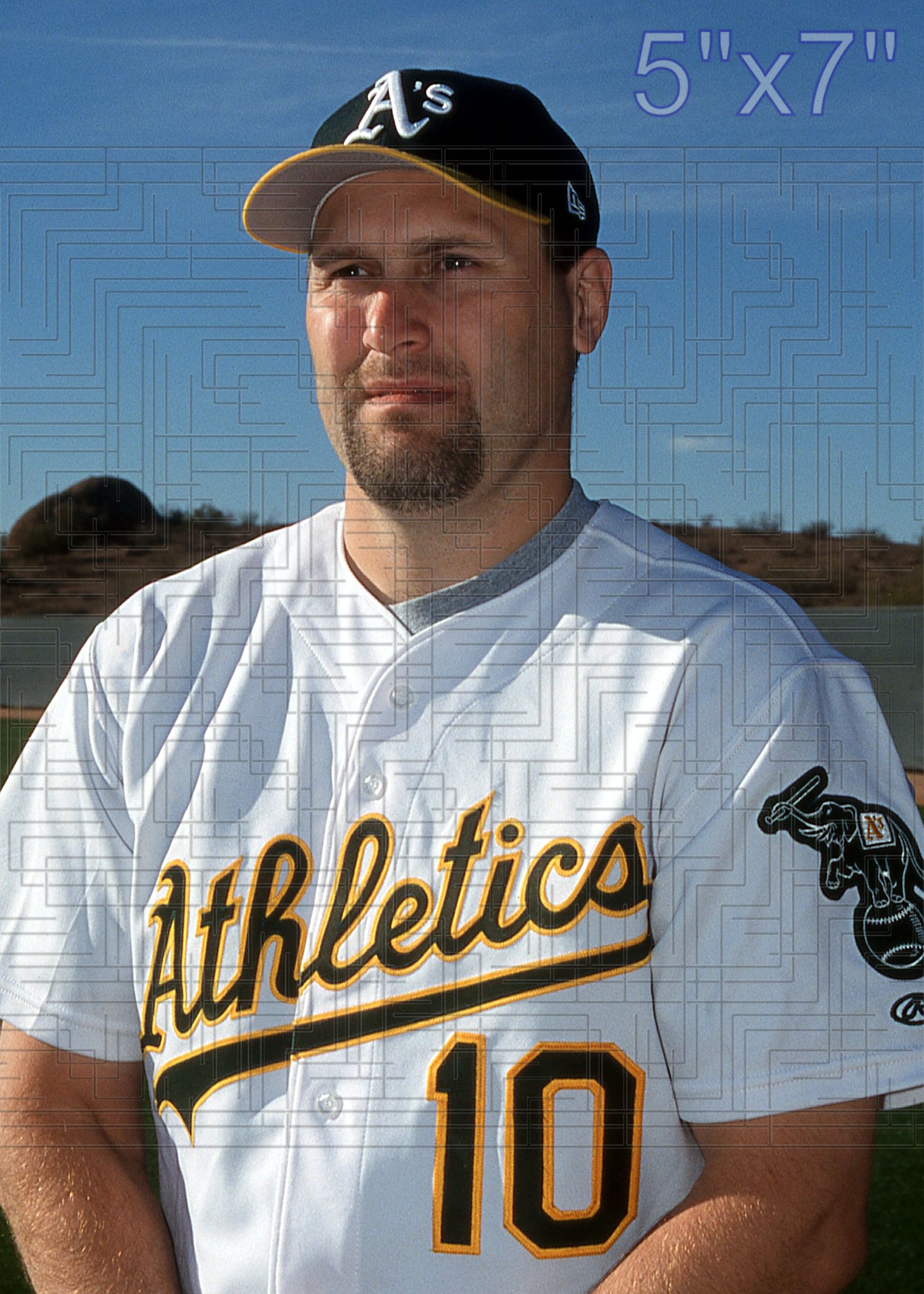 Jim Mecir - 2002 Oakland Athletics - choose a size & style