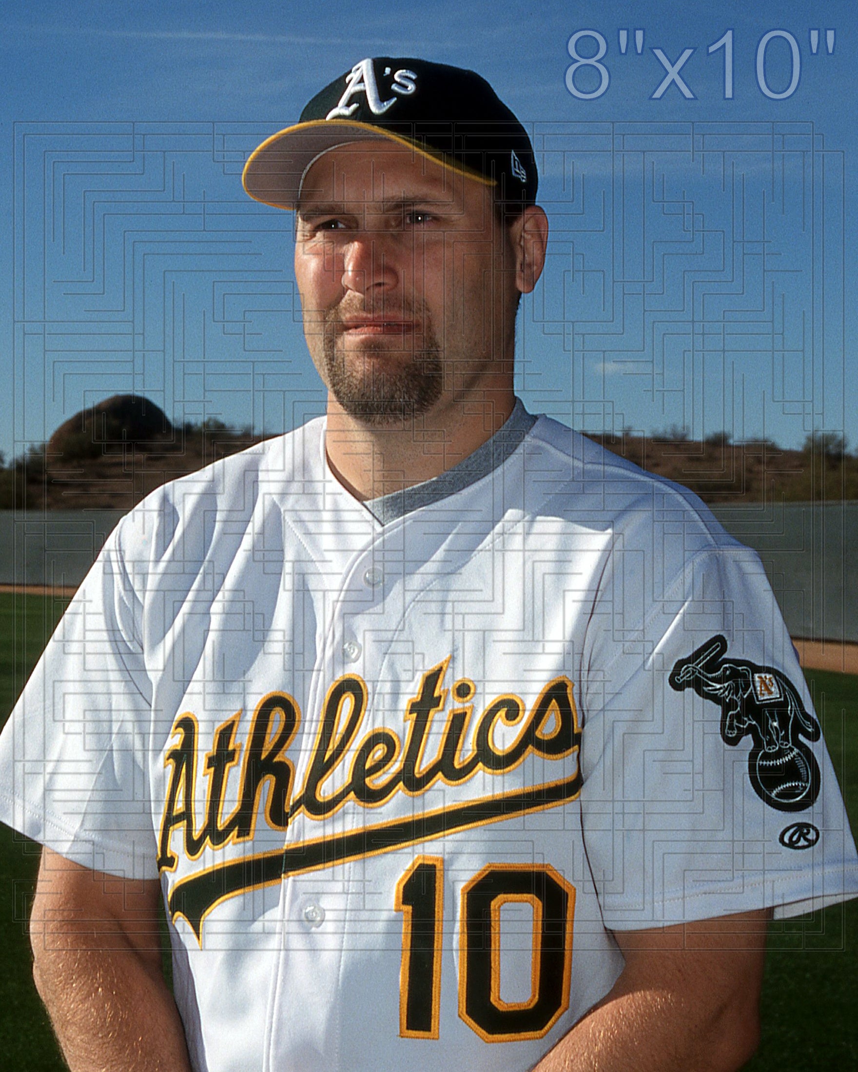 Jim Mecir - 2002 Oakland Athletics - choose a size & style