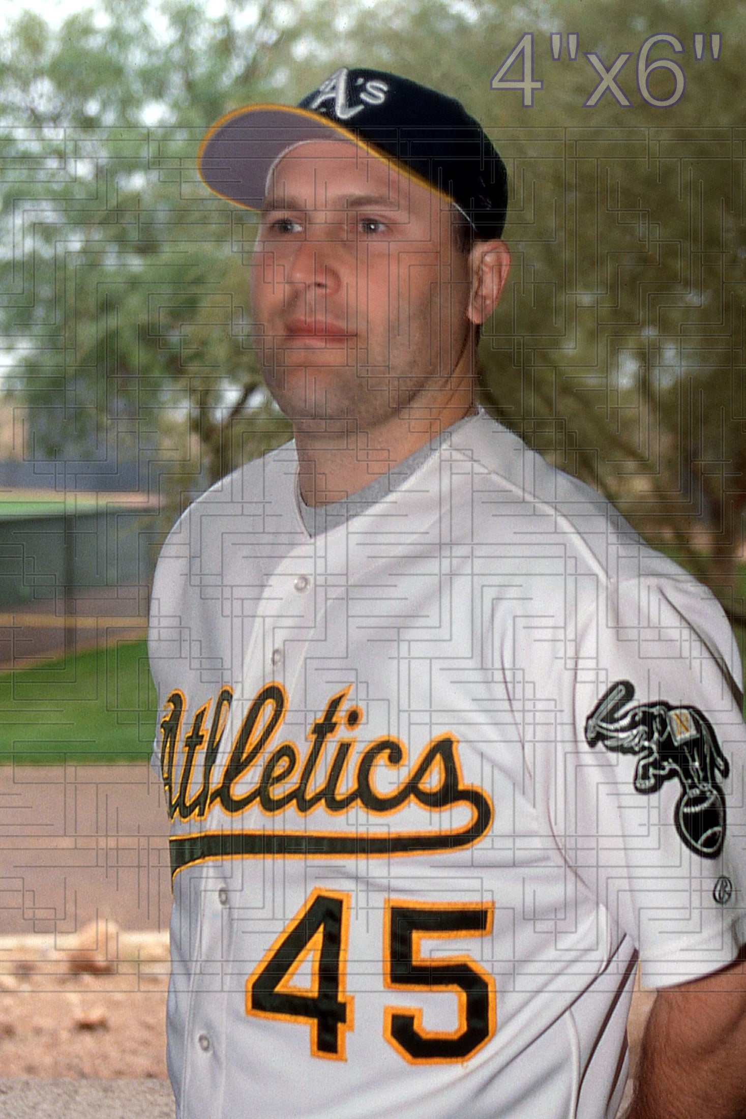 Jim Mecir - 2003 Oakland Athletics - choose a size & style