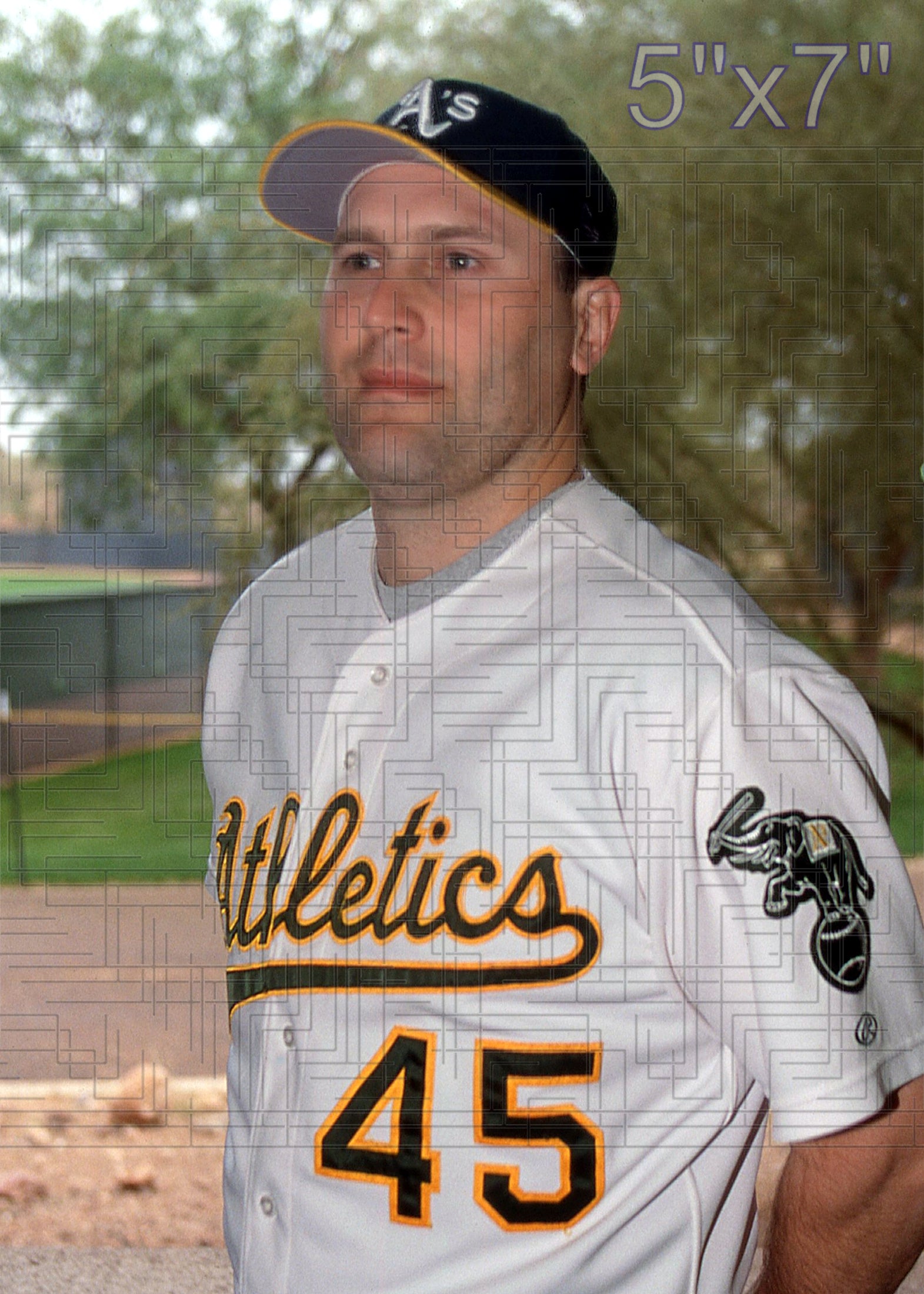 Jim Mecir - 2003 Oakland Athletics - choose a size & style