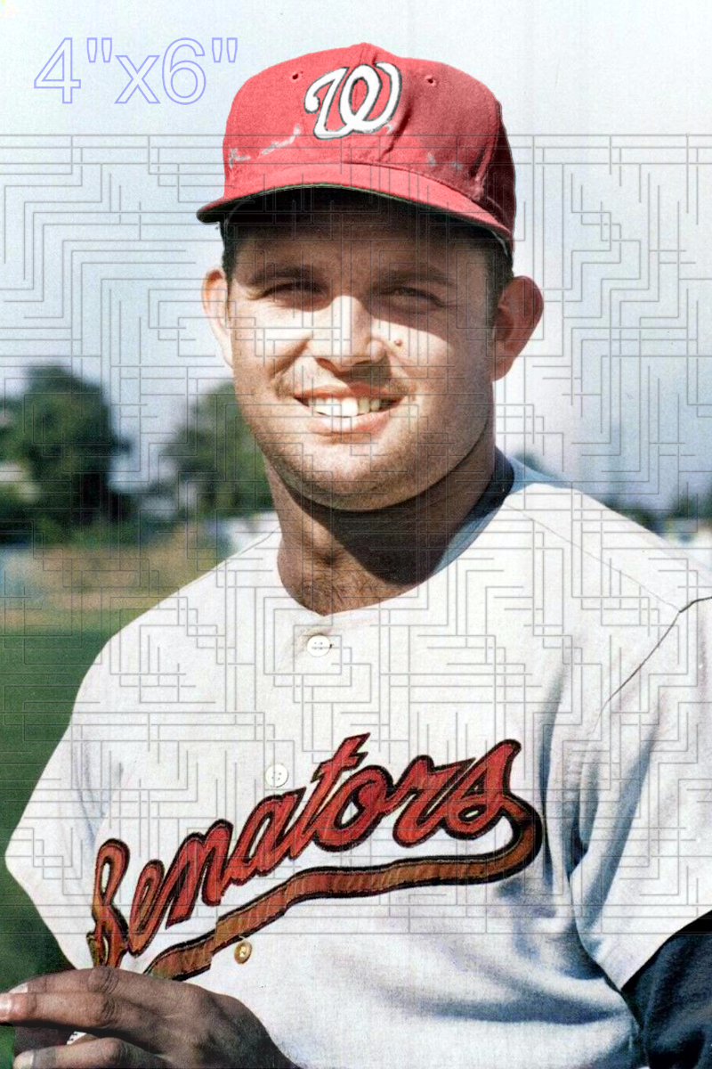 Jim Miles - 1968 Washington Senators - choose a size & style