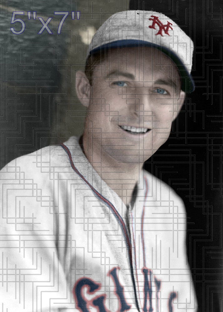 Jim Mooney - 1931-32 New York Giants - choose a size & style