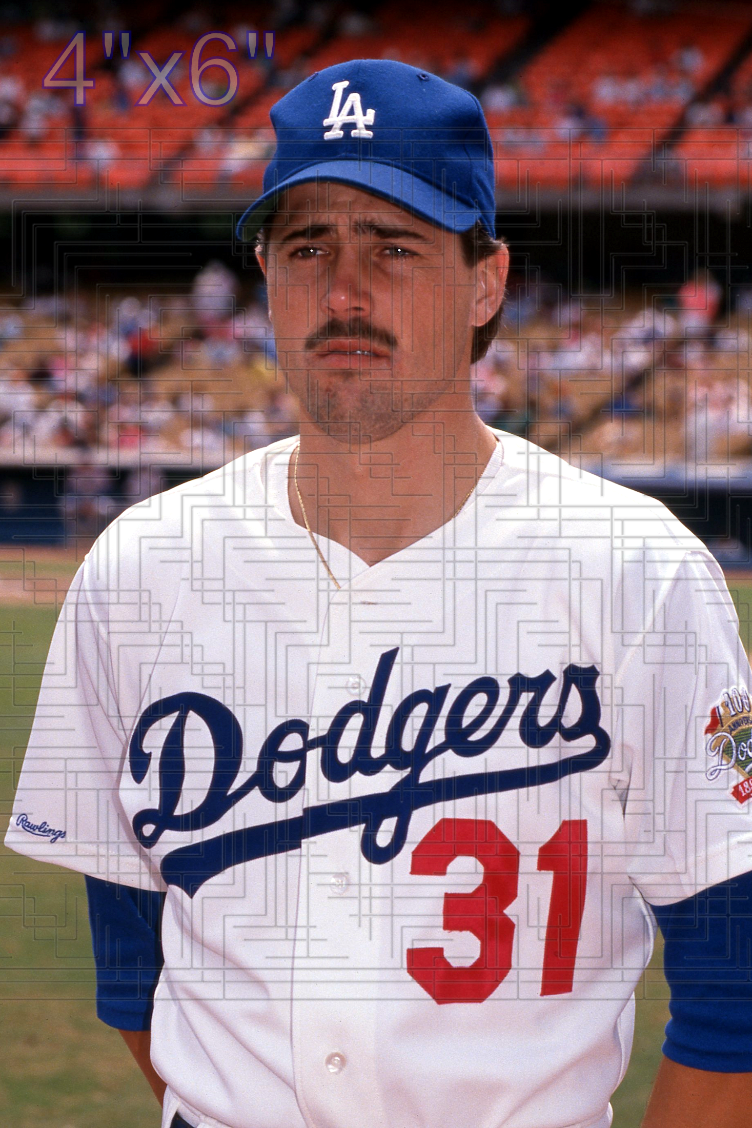 Jim Neidlinger - 1990 Los Angeles Dodgers - choose a size & style