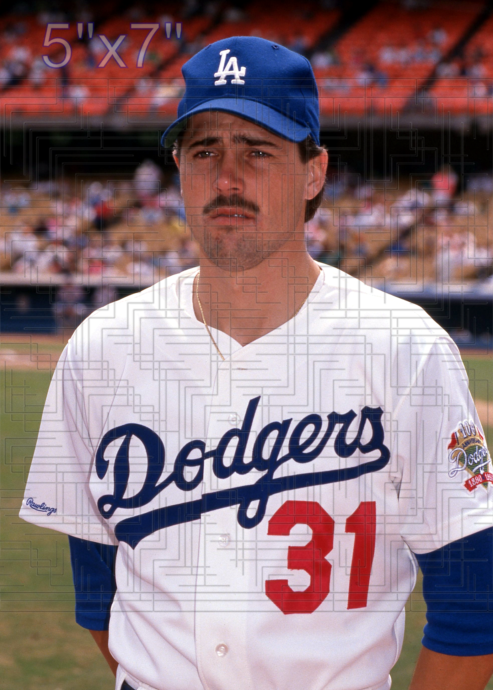 Jim Neidlinger - 1990 Los Angeles Dodgers - choose a size & style