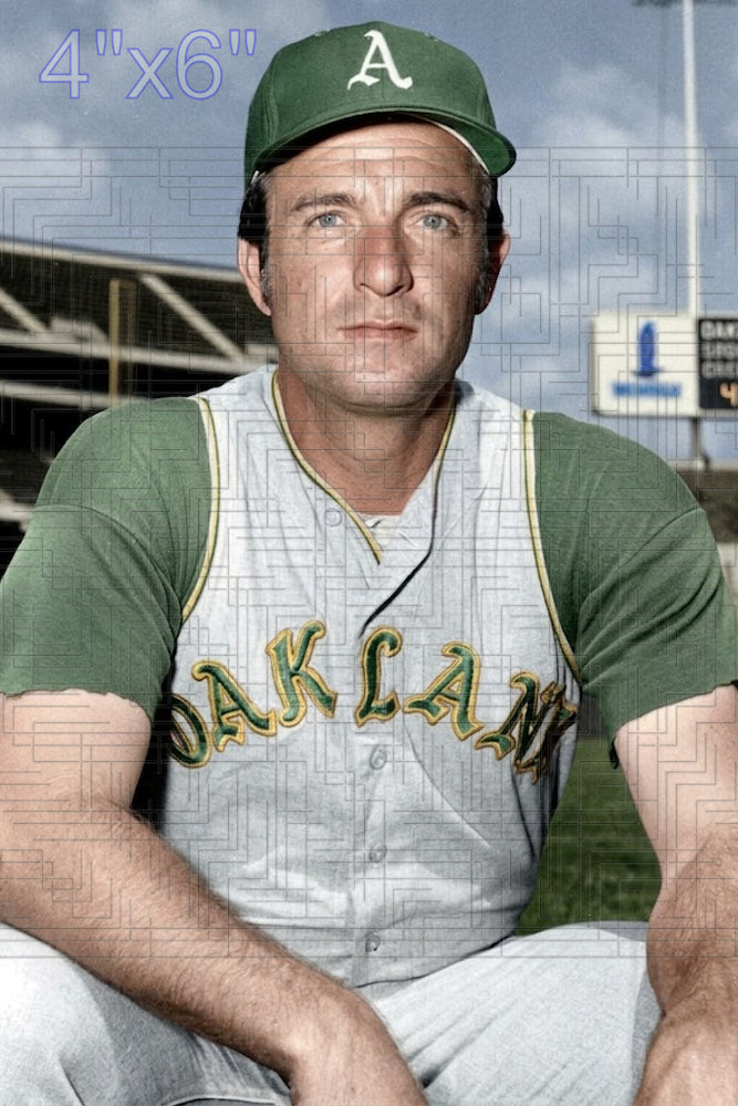 Jim Pagliaroni - 1968 Oakland Athletics - choose a size & style