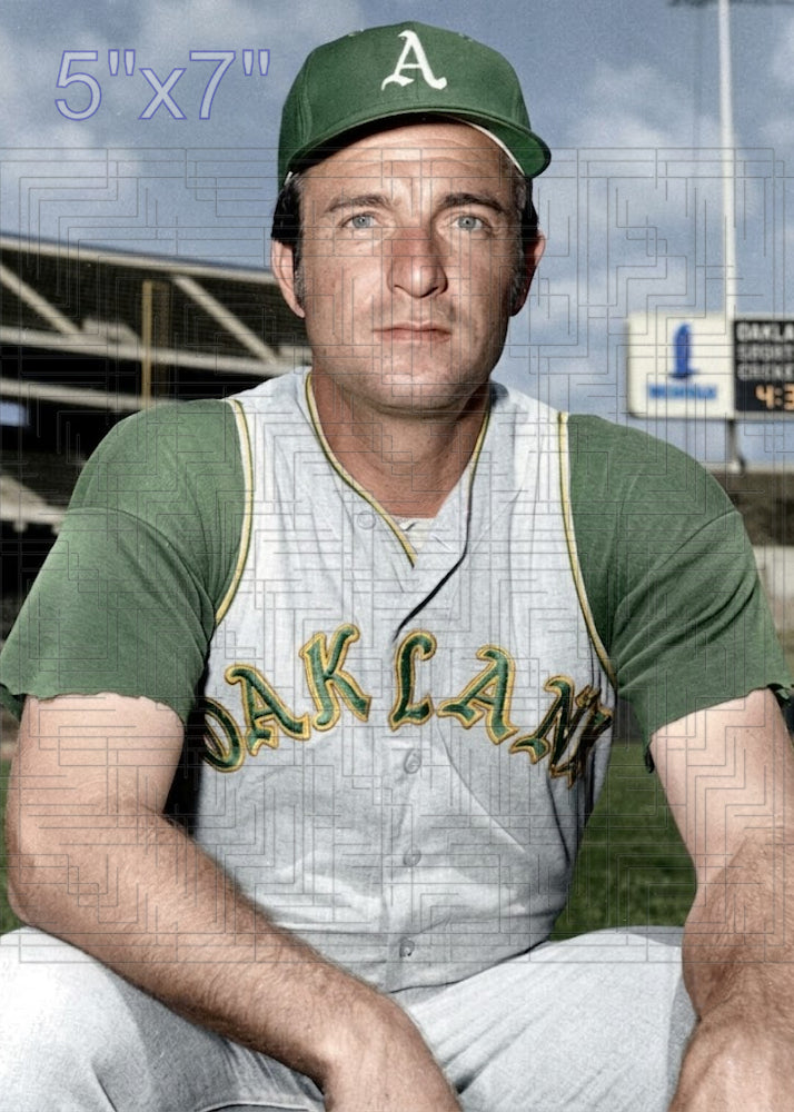 Jim Pagliaroni - 1968 Oakland Athletics - choose a size & style