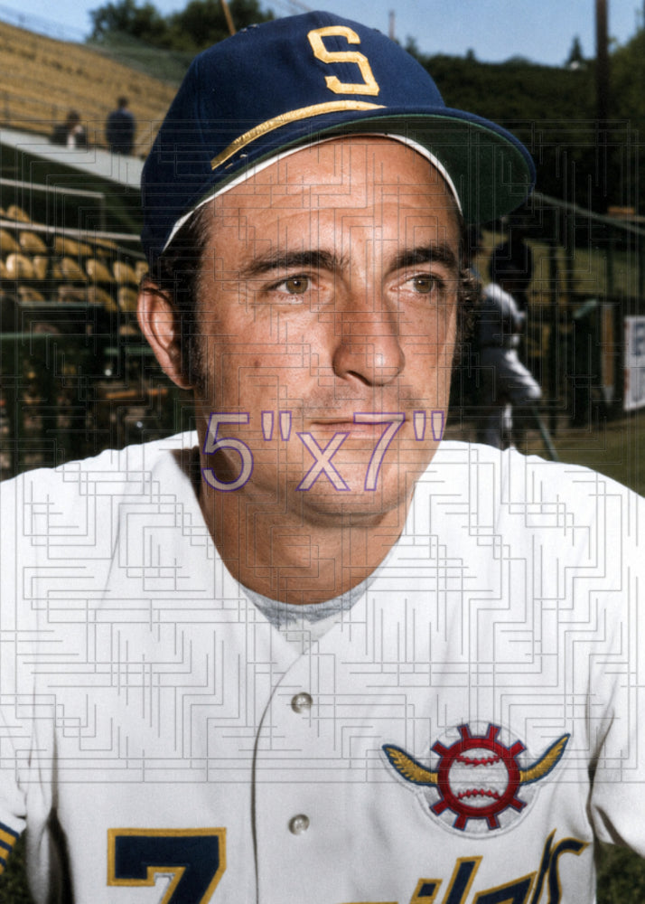 Jim Pagliaroni - 1969 Seattle Pilots - choose a size & style