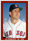 Jim Pankovits - 1990 Boston Red Sox - pose B - choose a size & style
