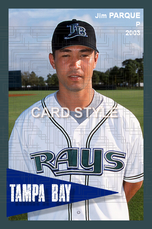 Jim Parque - 2003 Tampa Bay Devil Rays - choose a size & style
