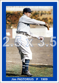 Jim Pastorius - 1909 Brooklyn Superbas - choose a size & style