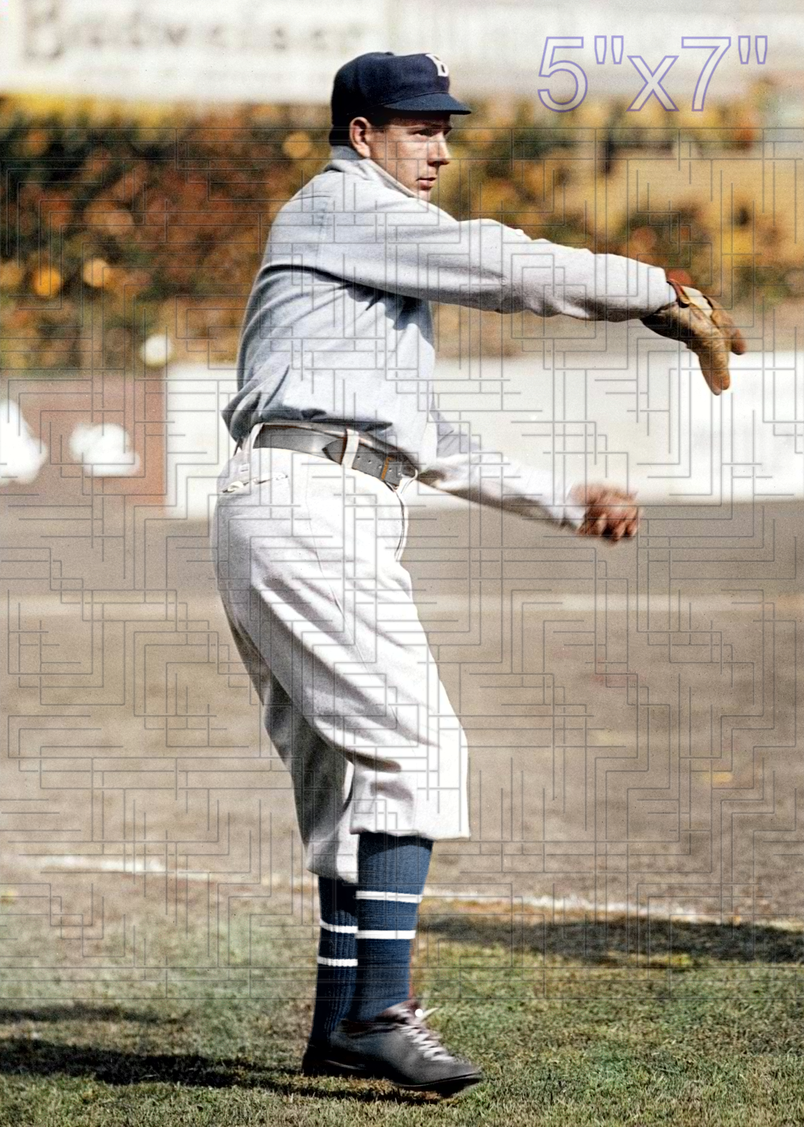 Jim Pastorius - 1909 Brooklyn Superbas - choose a size & style