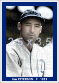 Jim Peterson - 1933 Philadelphia Athletics - choose a size & style