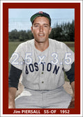 Jim Piersall - 1952 Boston Red Sox - choose a size & style