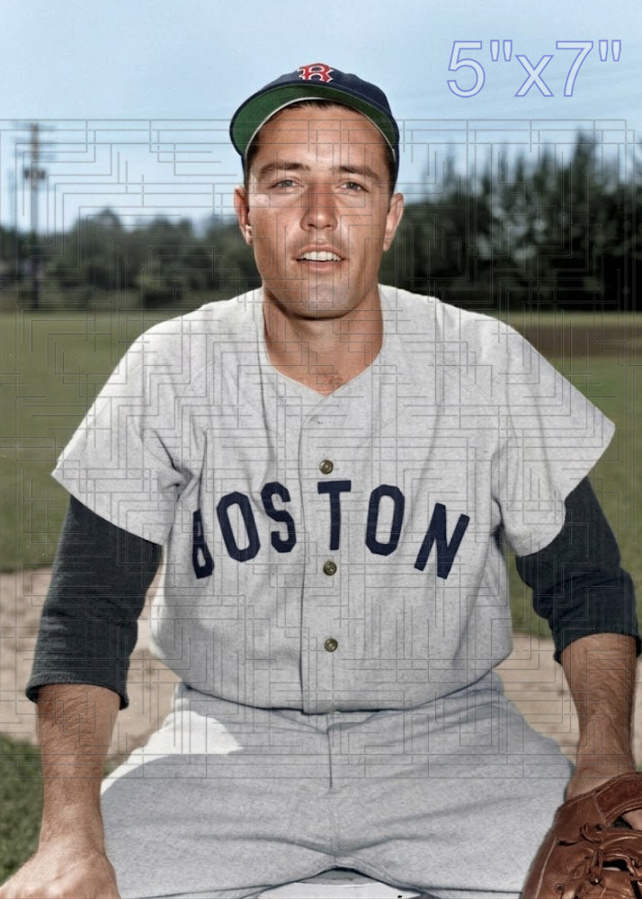 Jim Piersall - 1952 Boston Red Sox - choose a size & style