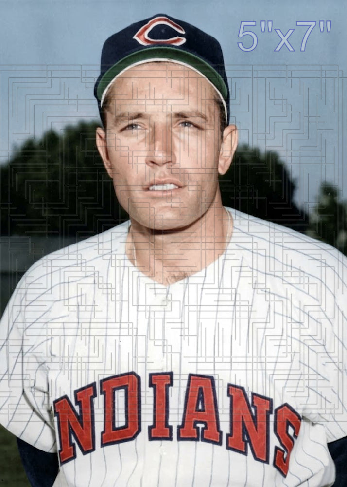 Jim Piersall - 1959 Cleveland Indians - choose a size & style