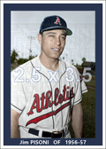 Jim Pisoni - 1956-57 Kansas City Athletics - choose a size & style