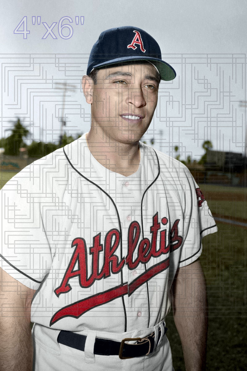 Jim Pisoni - 1956-57 Kansas City Athletics - choose a size & style