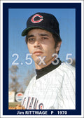 Jim Rittwage - 1970 Cleveland Indians - choose a size & style