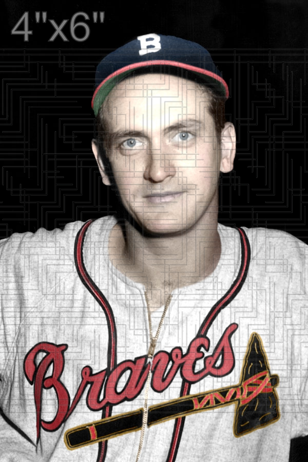 Jim Russell - 1948-49 Boston Braves - choose a size & style