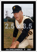 Jim Shellenback - 1967 Pittsburgh Pirates - choose a size & style
