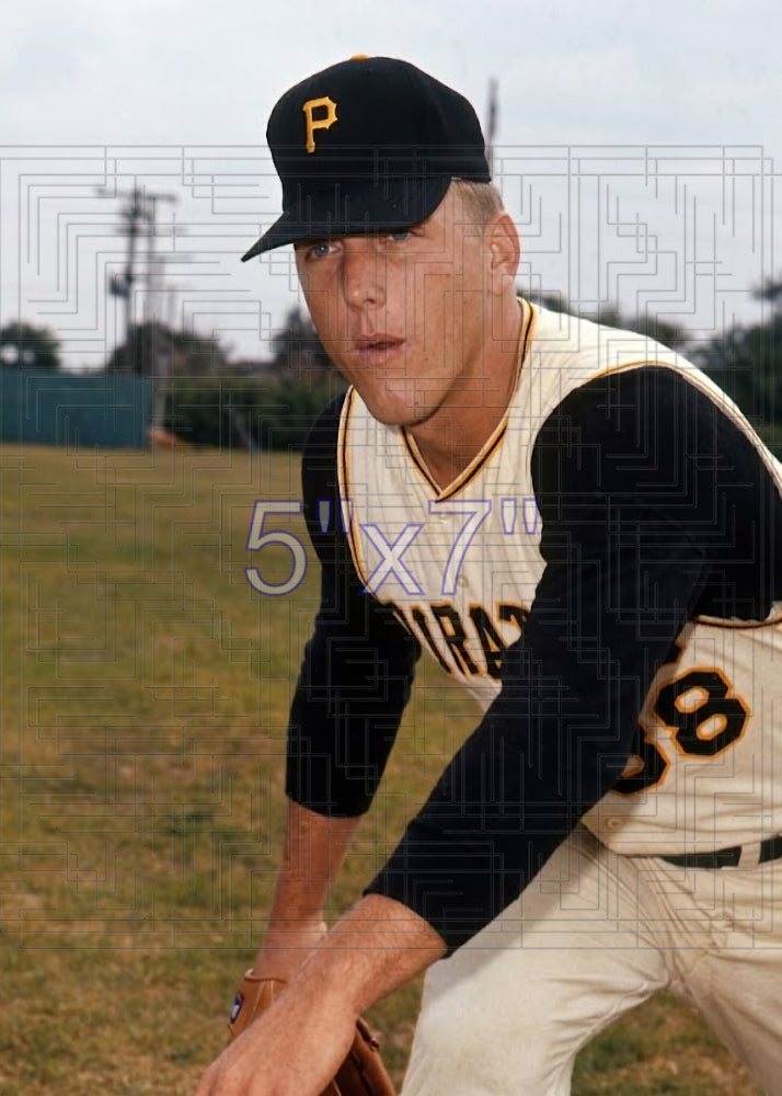 Jim Shellenback - 1967 Pittsburgh Pirates - choose a size & style