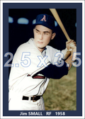 Jim Small - 1958 Kansas City Athletics - choose a size & style