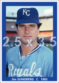 Jim Sundberg - 1985 Kansas City Royals - choose a size & style