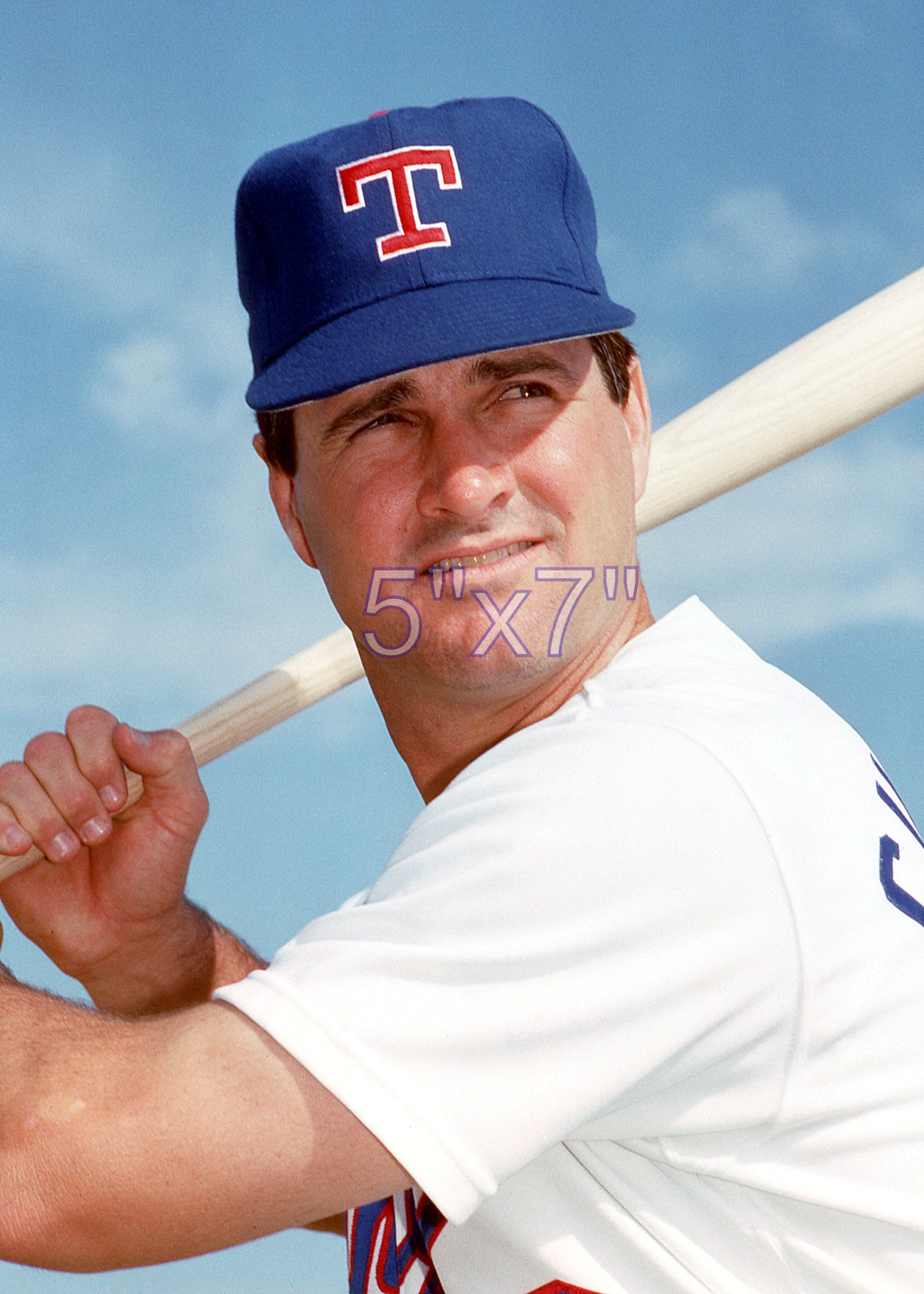 Jim Sundberg - 1989 Texas Rangers - choose a size & style