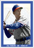 Jim Tabor - 1946-47 Philadelphia Phillies - choose a size & style