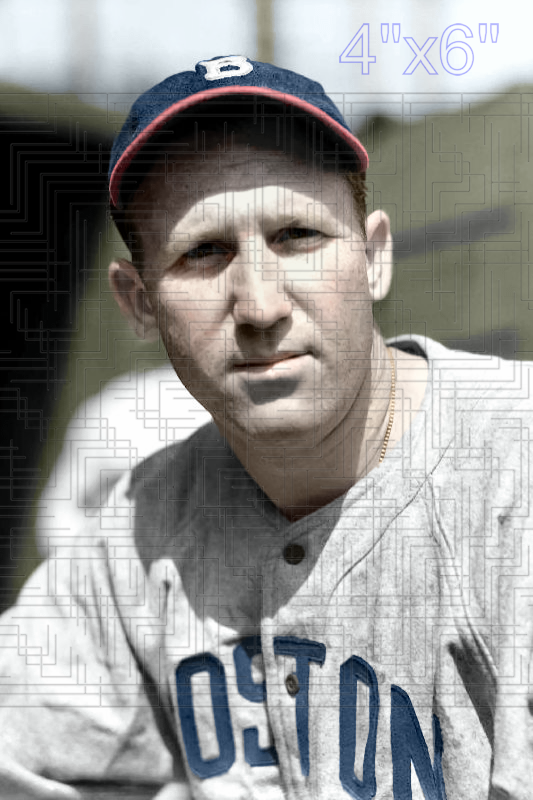 Jim Tobin - 1940 Boston Bees - choose a size & style