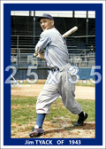 Jim Tyack - 1943 Philadelphia Athletics - choose a size & style