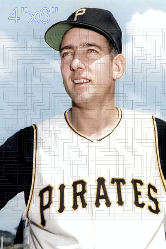 Jim Umbricht - 1960 Pittsburgh Pirates - choose a size & style
