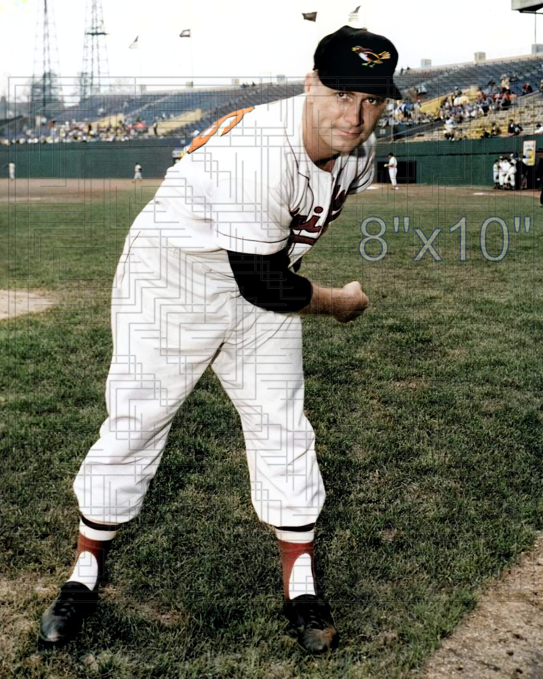 Jim Wilson - 1955 Baltimore Orioles - choose a size & style
