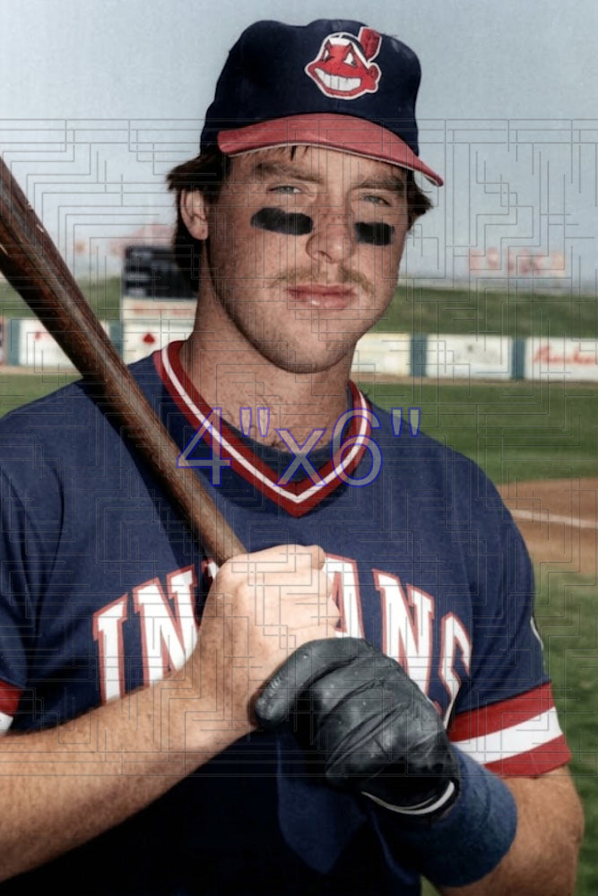 Jim Wilson - 1985 Cleveland Indians - choose a size & style