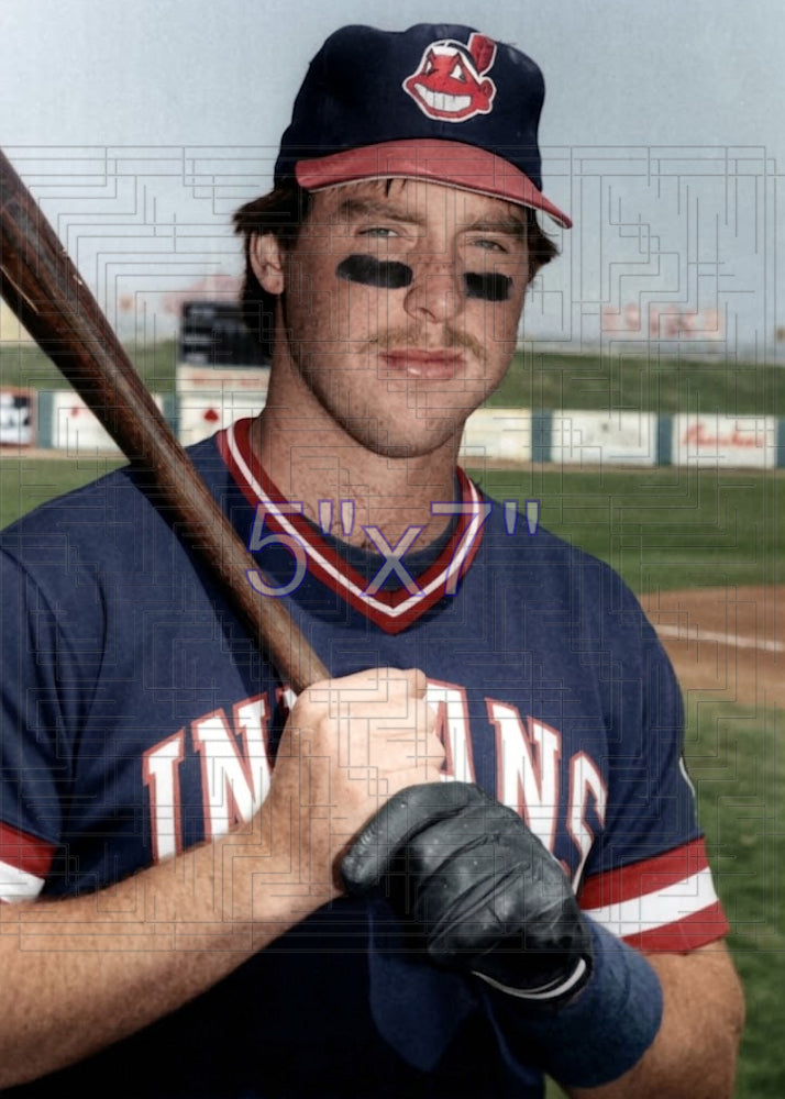 Jim Wilson - 1985 Cleveland Indians - choose a size & style