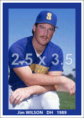 Jim Wilson - 1989 Seattle Mariners - choose a size & style